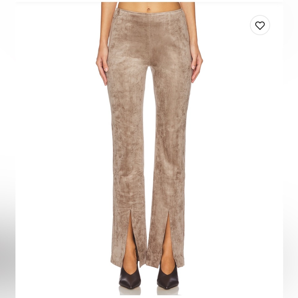 Amanda Uprichard Tavira Pants in Taupe $202 NWT SMALL